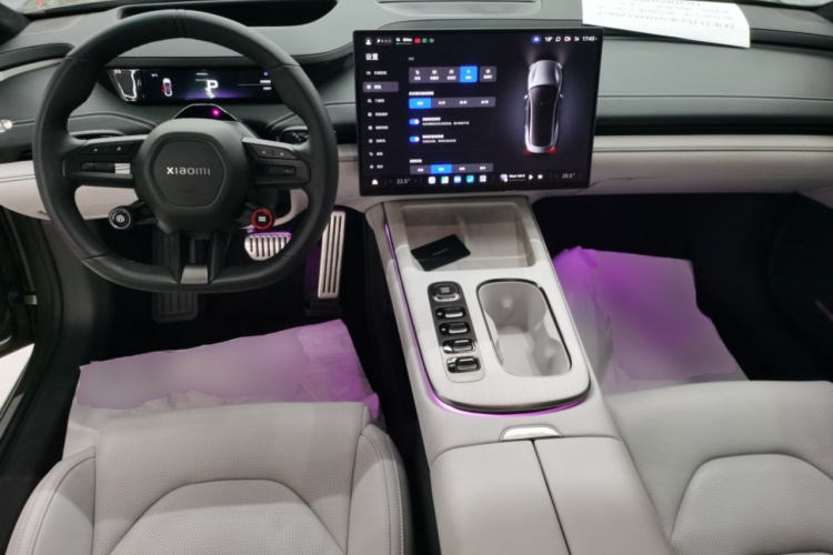 小米汽车 小米SU7 2024款 四驱超长续航高阶智驾Max版中控内饰12