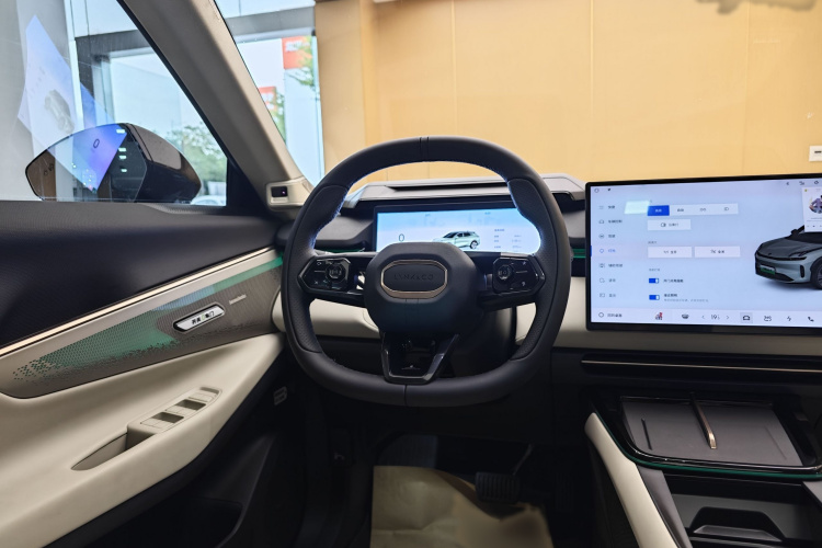 领克08 EM-P 2025款 245km 超长续航Halo中控内饰7008