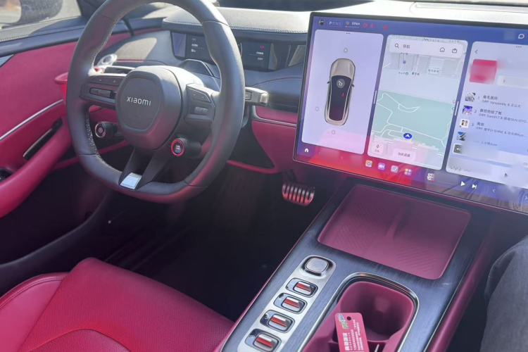 小米汽车 小米SU7 2024款 四驱超长续航高阶智驾Max版中控内饰7002