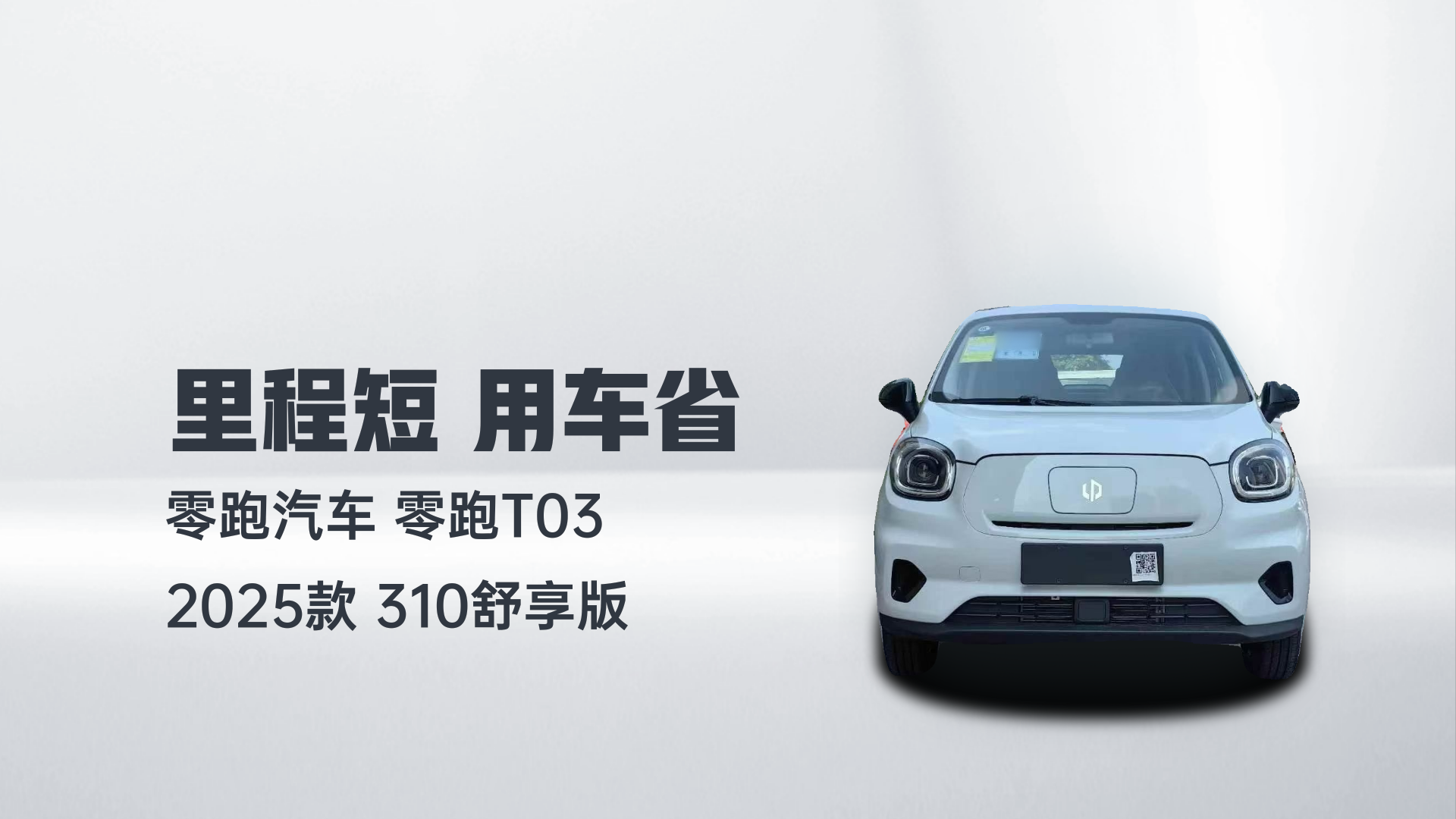 零跑汽车 零跑T03 2025款 310舒享版解读1