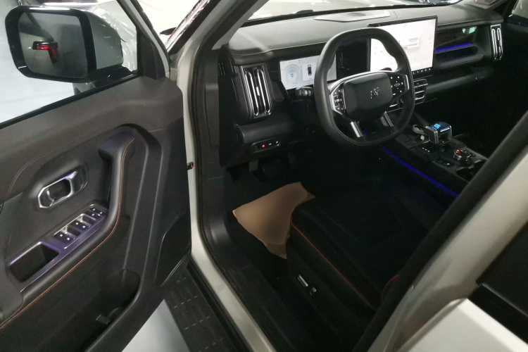 捷途山海T1 2024款 150km 向海中控内饰20