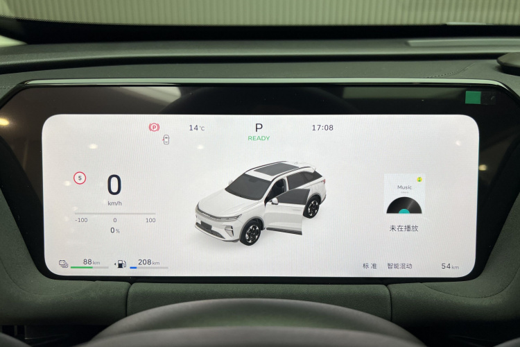 哈弗枭龙MAX 2025款 Hi4 165 Plus 长续航版中控内饰7004