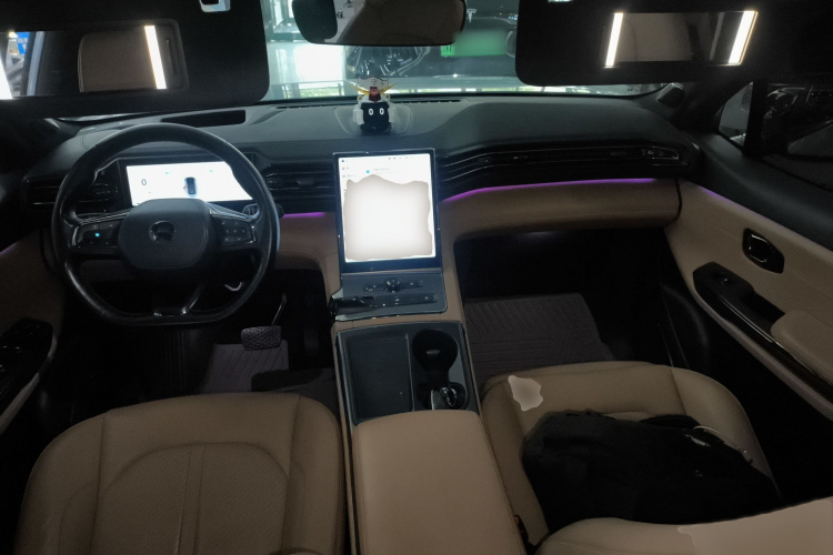 蔚来ES6 2020款 610KM 签名版中控内饰7002