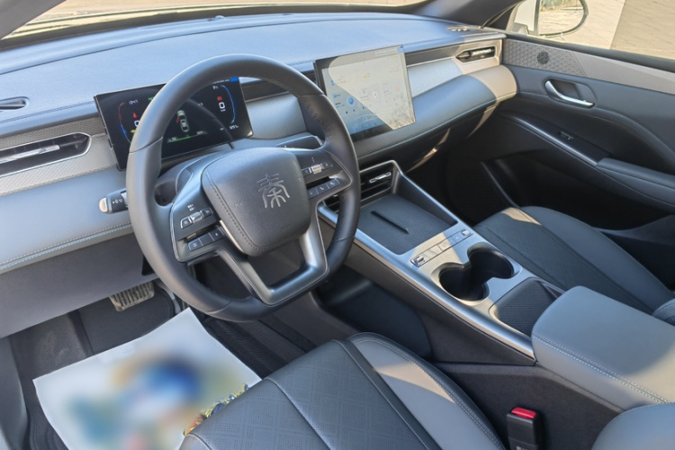 比亚迪 秦PLUS 2025款 EV 智驾版 510KM进取型中控内饰7007