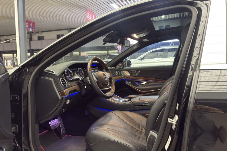 奔驰S级 2014款 S 400 L 豪华型中控内饰7010