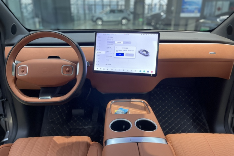 长安启源E07 2025款 增程 四驱 39kWh Max智驾版中控内饰7012