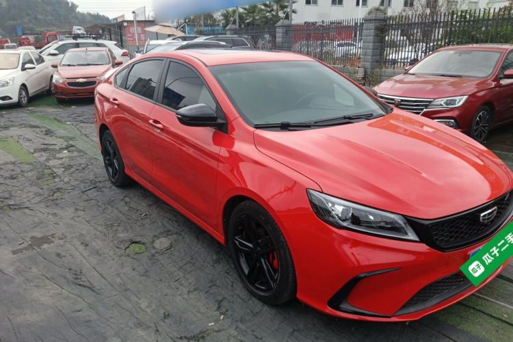 吉利汽车 缤瑞 2021款 1.4T CVT F-运动版车身外观3