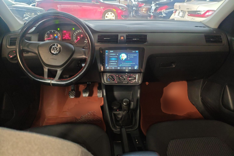 大众 桑塔纳 2018款 1.5L 手动风尚版中控内饰12