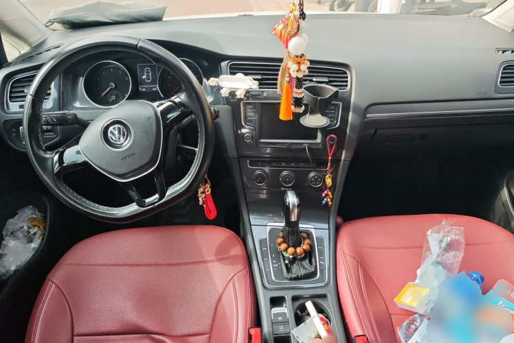 大众 高尔夫 2017款 230TSI 自动舒适百万辆纪念版中控内饰12