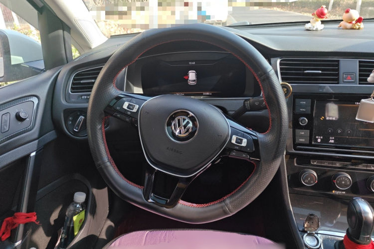 大众 高尔夫 2019款 280TSI DSG豪华型 国VI中控内饰13
