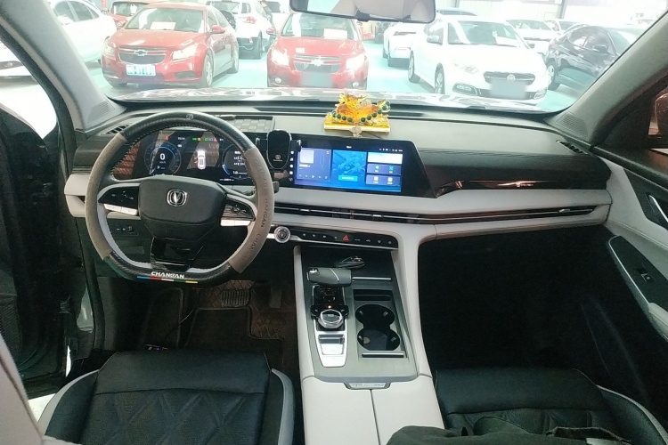 长安CS75 PLUS 2023款 第三代 1.5T 自动尊贵型中控内饰7002