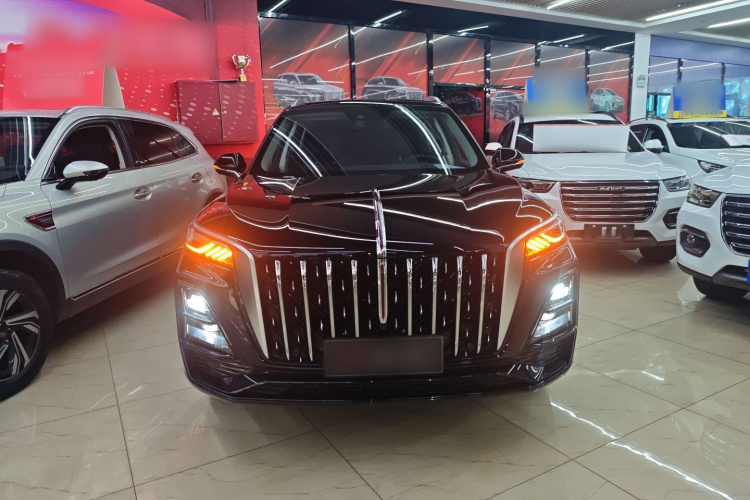 红旗HS5 2023款 2.0T 四驱旗享Pro版车身外观2