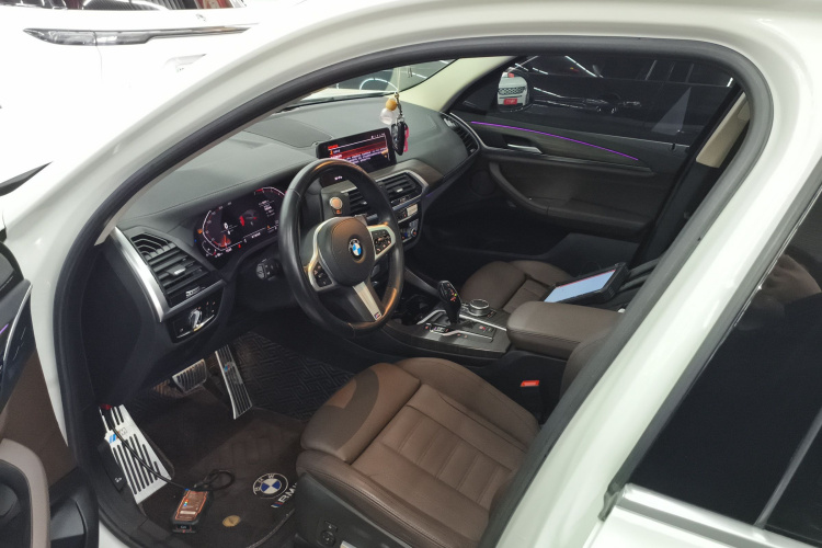 宝马X3 2021款 改款 xDrive28i M运动套装中控内饰7003