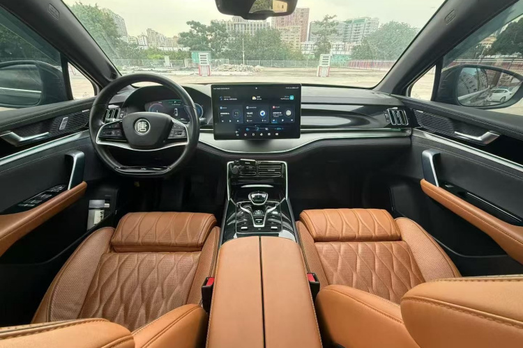 比亚迪 唐新能源 2022款 EV 730KM 尊享型中控内饰7005