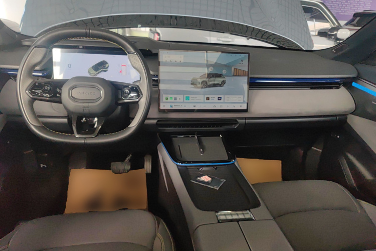 领克08 EM-P 2025款 245km 超长续航Halo中控内饰7002