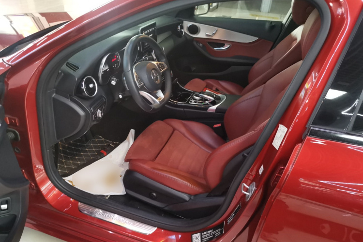 奔驰C级 2018款 C 200 运动版中控内饰7003