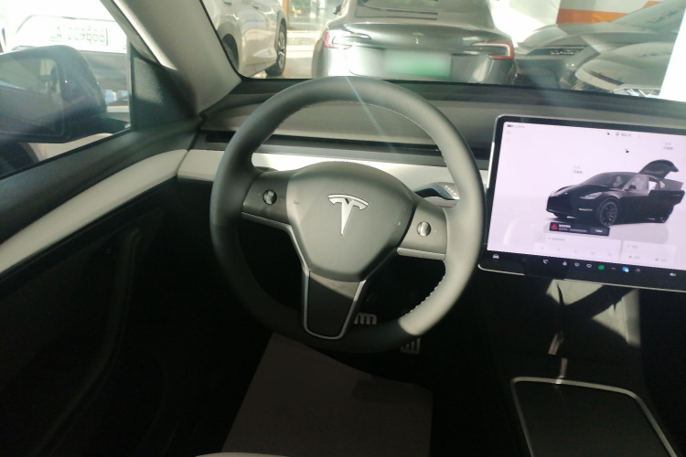 特斯拉 Model Y 2021款 Performance高性能全轮驱动版中控内饰13