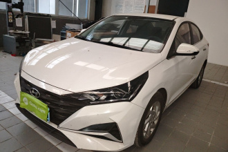 现代 悦纳 2020款 1.4L 手动GLS炫酷版