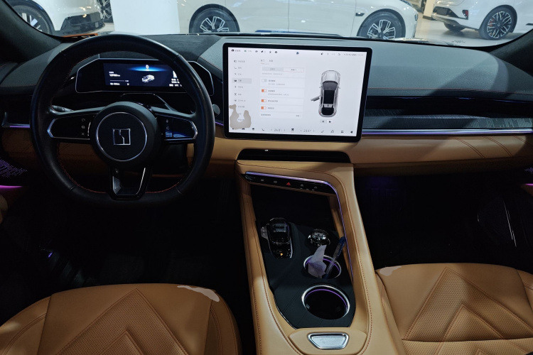 极氪001 2021款 超长续航单电机 WE版中控内饰12