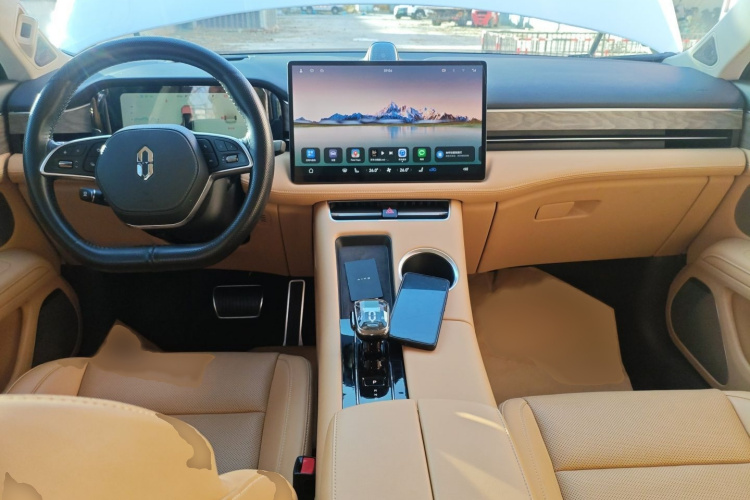 鸿蒙智行 问界M5 2022款 增程后驱标准版中控内饰7002