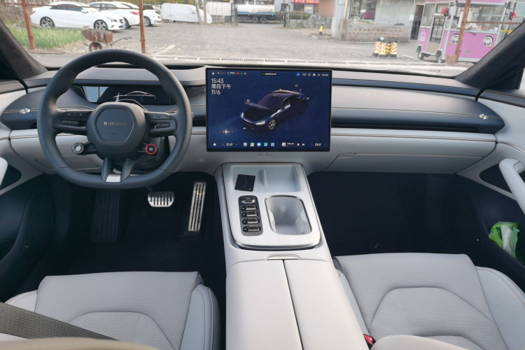小米汽车 小米SU7 2024款 四驱超长续航高阶智驾Max版中控内饰7002