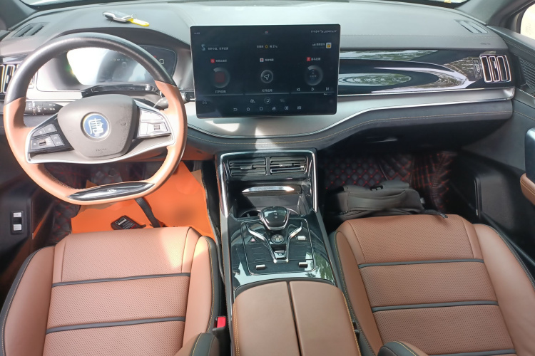 比亚迪 唐新能源 2021款 DM 2.0T 四驱性能版尊贵型中控内饰12