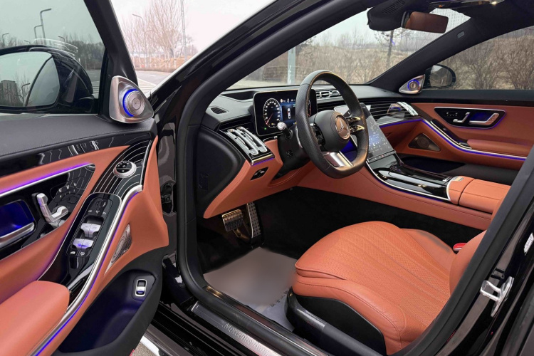 奔驰S级 2023款 S 450 L 4MATIC中控内饰7007