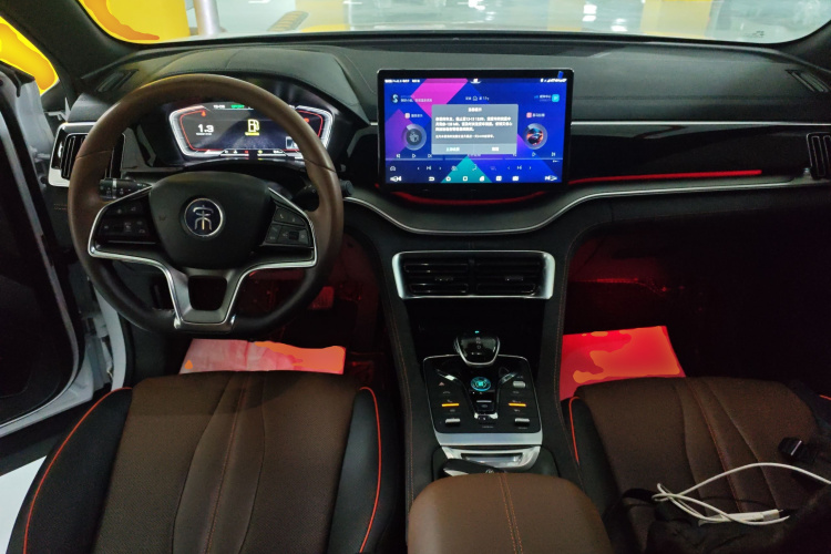 比亚迪 宋PLUS 2020款 1.5T 自动旗舰PLUS中控内饰7002