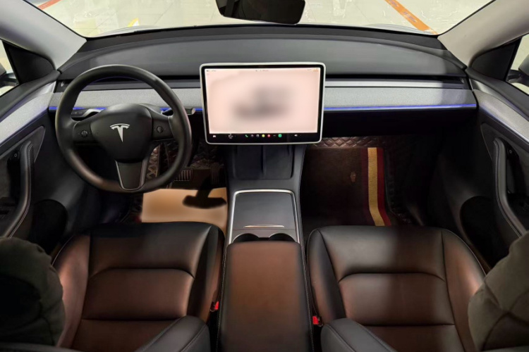 特斯拉 Model Y 2023款 后轮驱动版中控内饰7006