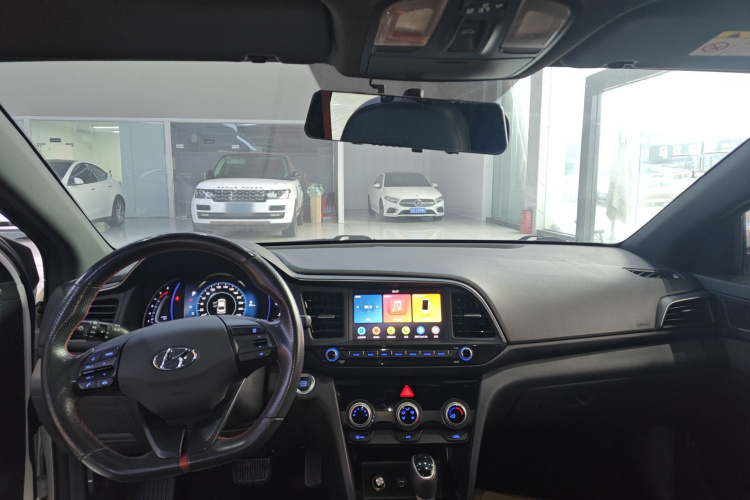 现代 领动 2020款 1.4T 双离合炫动·活力型中控内饰12