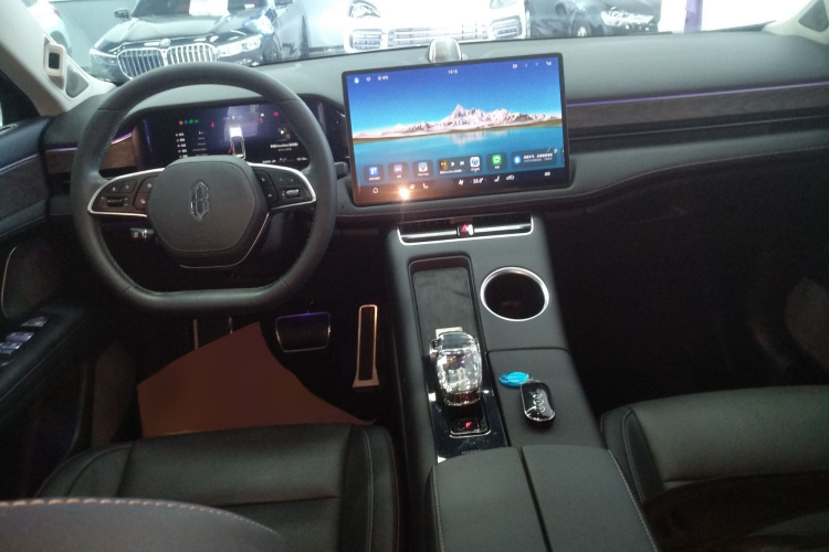 鸿蒙智行 问界M5 2022款 增程后驱标准版中控内饰12