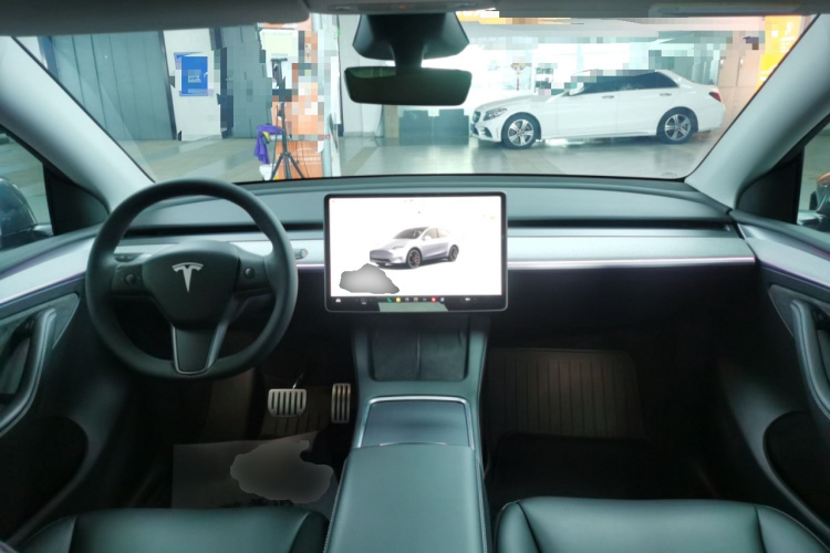特斯拉 Model Y 2024款 Performance高性能版中控内饰7002