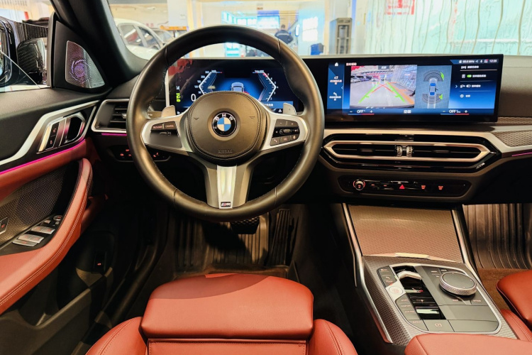 宝马4系 2023款 425i Gran Coupe M运动曜夜套装中控内饰7002