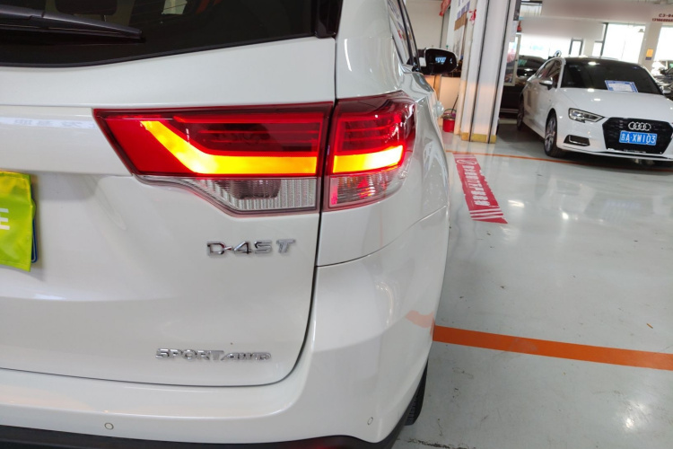 丰田 汉兰达 2018款 2.0T 四驱豪华版 7座 国VI车身外观9