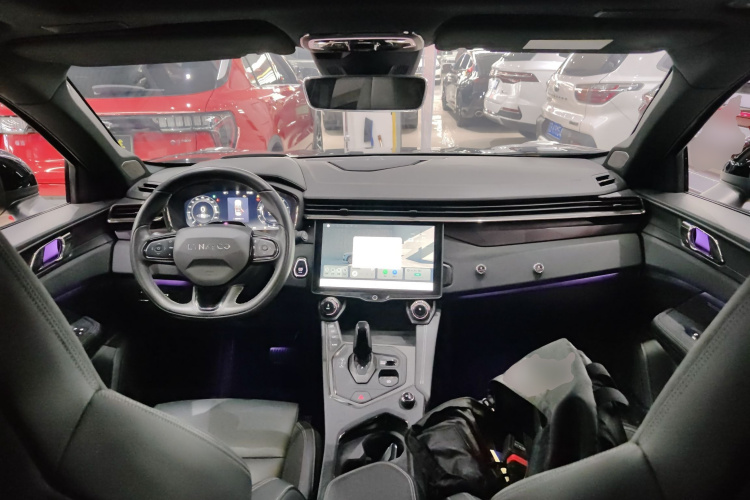 领克01 2023款 2.0TD 四驱暗夜版中控内饰12