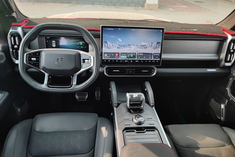 捷途山海 捷途旅行者C-DM 2024款 C-DM 208KM 山野版中控内饰7002