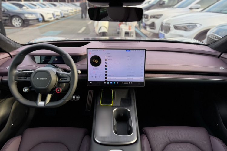 小米汽车 小米SU7 2024款 四驱超长续航高阶智驾Max版中控内饰7007