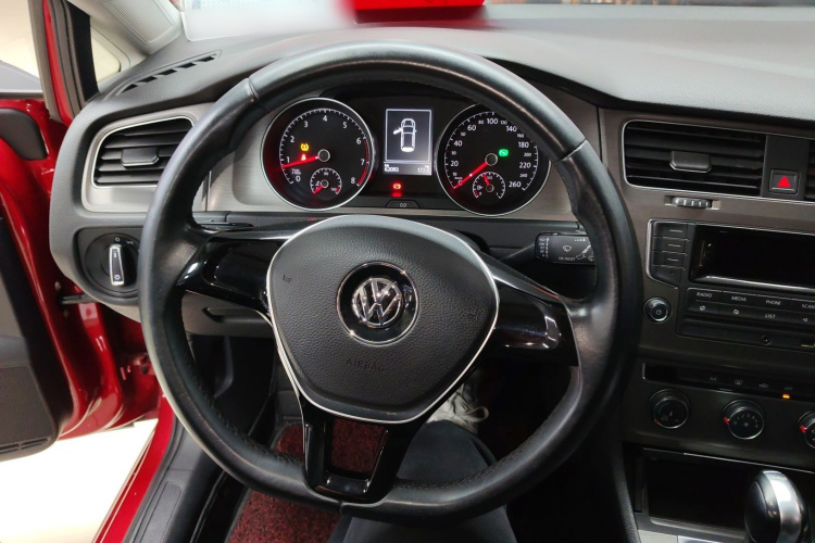 大众 高尔夫 2014款 1.4TSI 自动舒适型中控内饰13