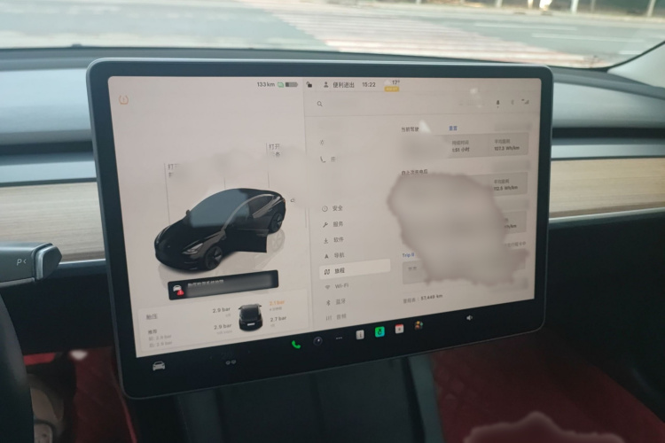 特斯拉 Model 3 2022款 后轮驱动版局部细节16