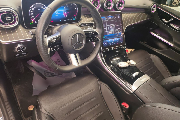 奔驰C级 2023款 改款 C 260 L 运动版中控内饰12