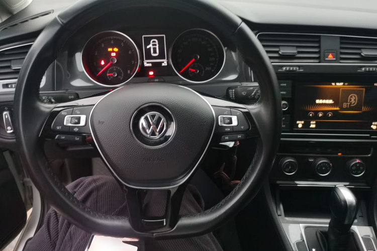 大众 高尔夫 2019款 1.6L 自动舒适型 国V中控内饰13