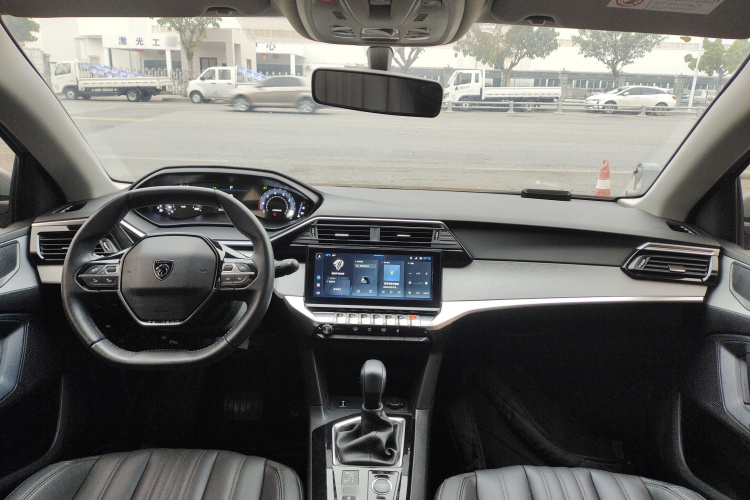 标致408 2022款 1.6T 追光版中控内饰12
