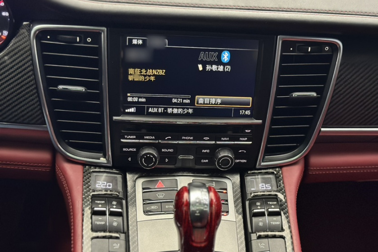 保时捷 2016款 Panamera Edition 3.0T中控内饰7007