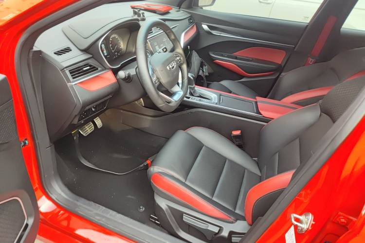 吉利汽车 缤瑞 2021款 1.4T CVT F-运动版局部细节19