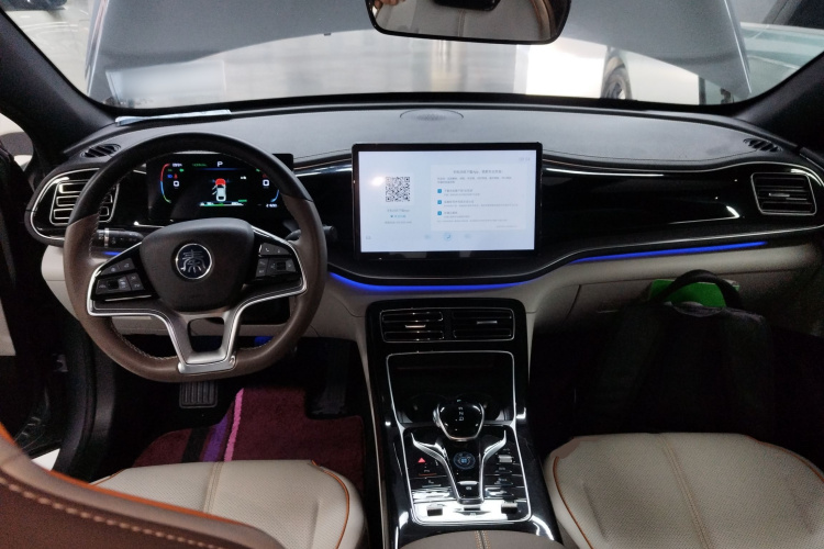 比亚迪 秦PLUS 2023款 冠军版 EV 510KM卓越型中控内饰12