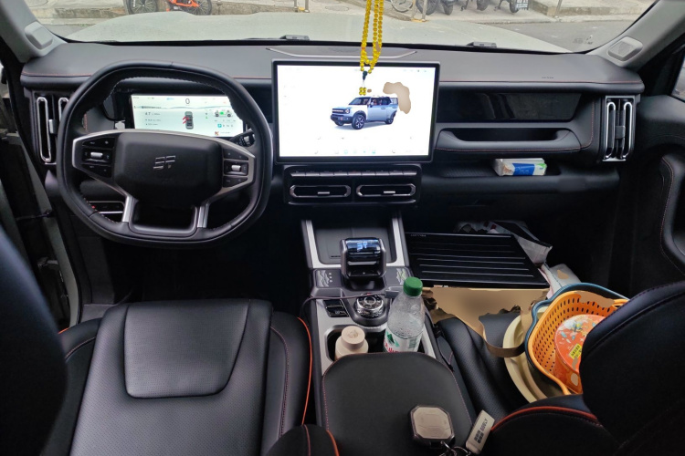 捷途山海T1 2024款 150km 向海中控内饰12