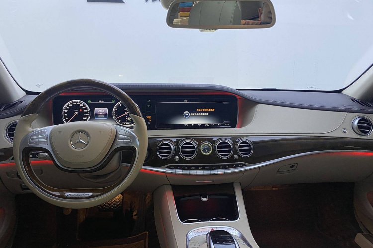 奔驰S级 2017款 S 320 L 豪华型中控内饰7002
