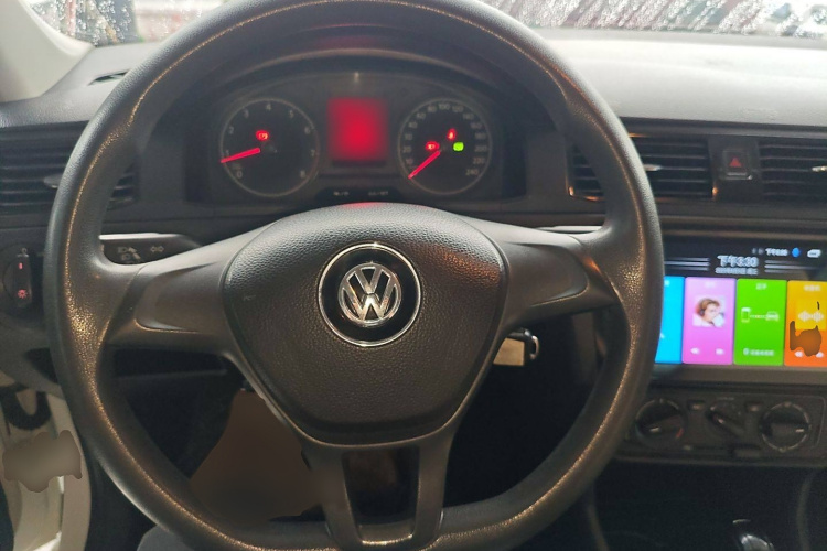 大众 桑塔纳 2016款 1.6L 自动风尚版中控内饰13