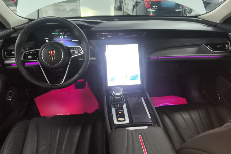 红旗H5 2023款 2.0T 自动智联旗畅版中控内饰7002