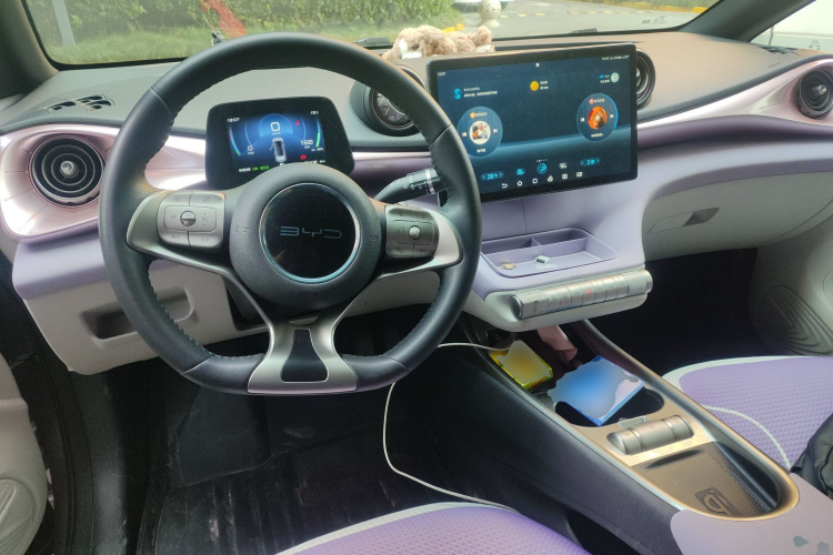 比亚迪 海豚 2021款 405km 时尚版中控内饰12